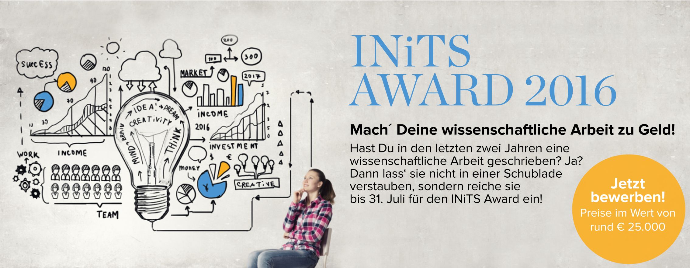 INiTS Award 2016 – jetzt bewerben!