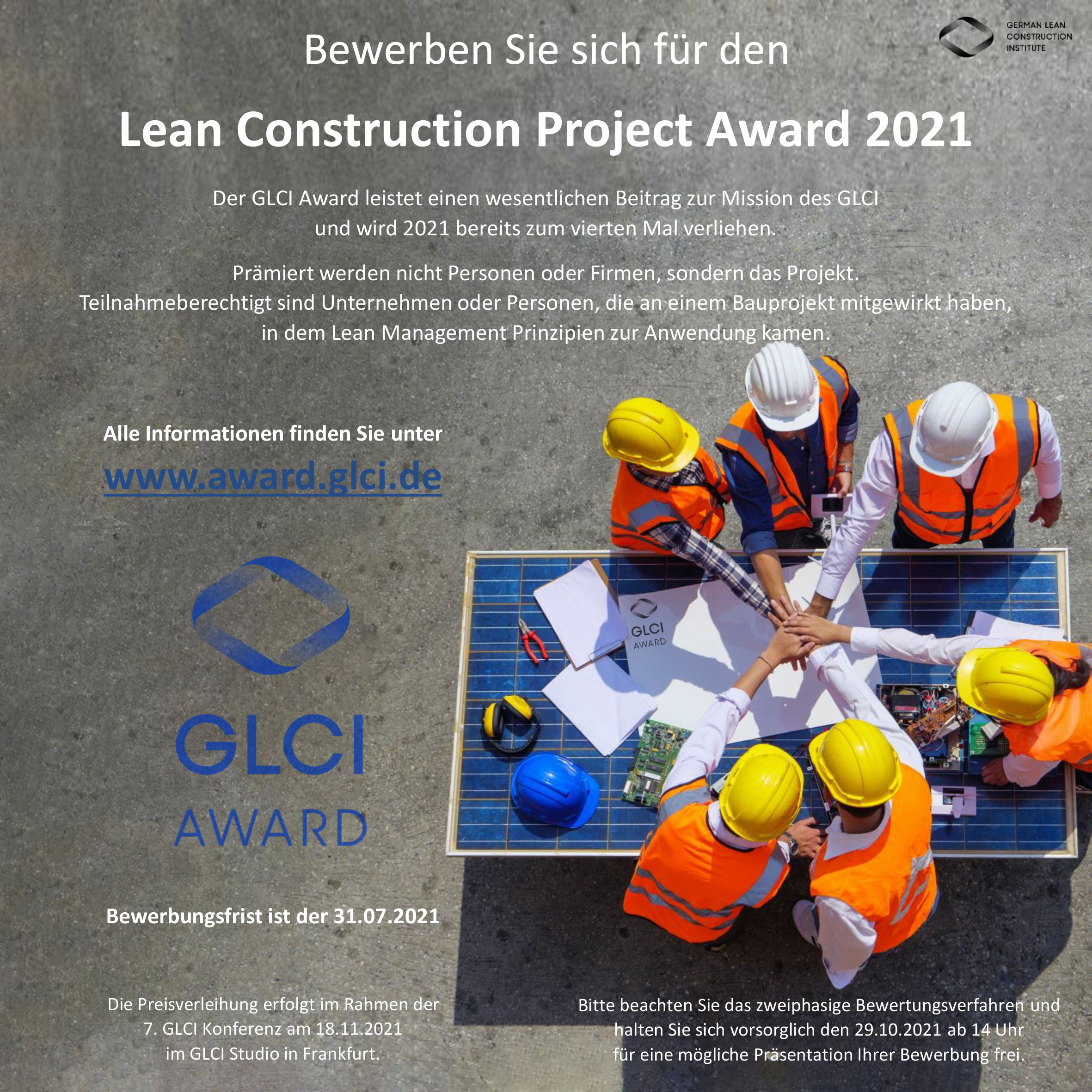 Lean Construction Project Award 2021