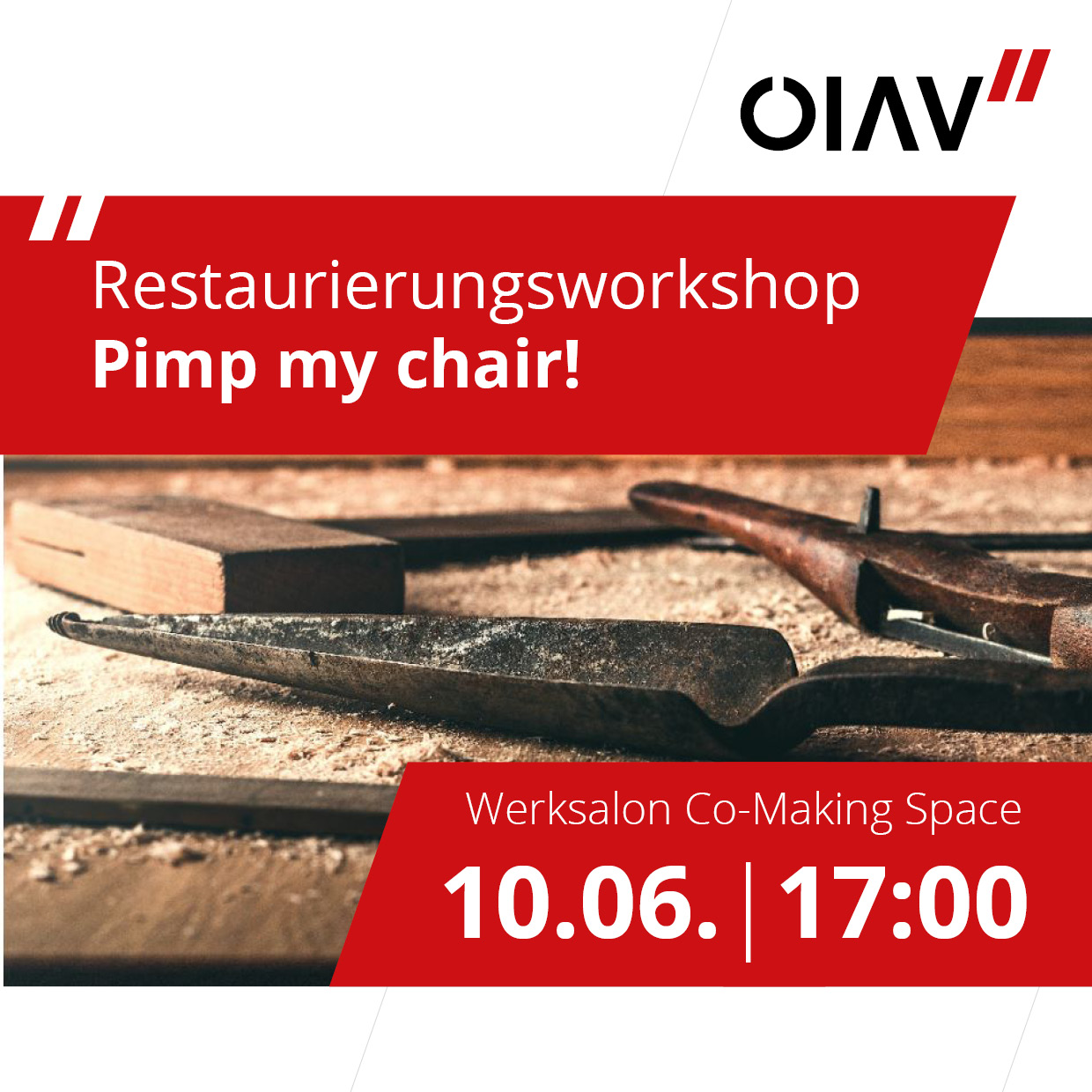 ÖIAV | Restaurierungsworkshop- Pimp my chair!
