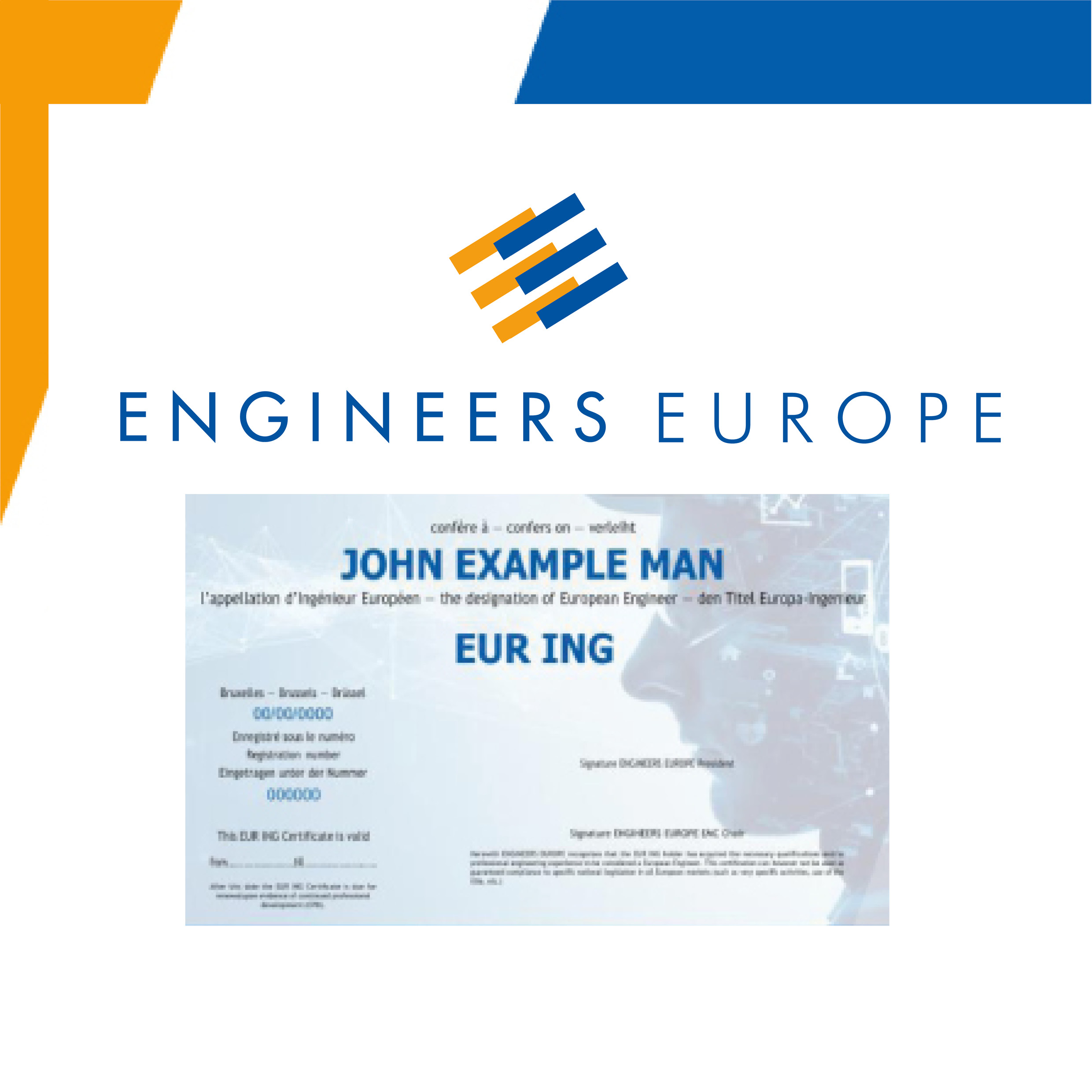 EUR ING – Werden Sie Europa-Ingenieur:in!