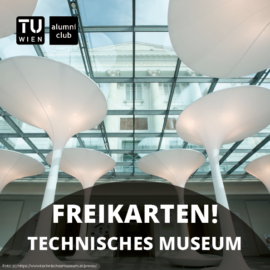 Verlosung: Freikarten Technisches Museum Wien